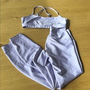 ALO AIRLIFT BRA AND 7/8 LEGGING AIRLIFT SET